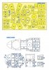 Omask 54084 Do 217 M Double-Sided Mask (for ICM) yellow masking tape 1/48 